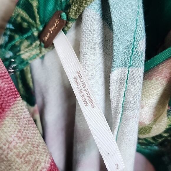 Free People Green Floral Jumpsuit - Picture 3 of 6